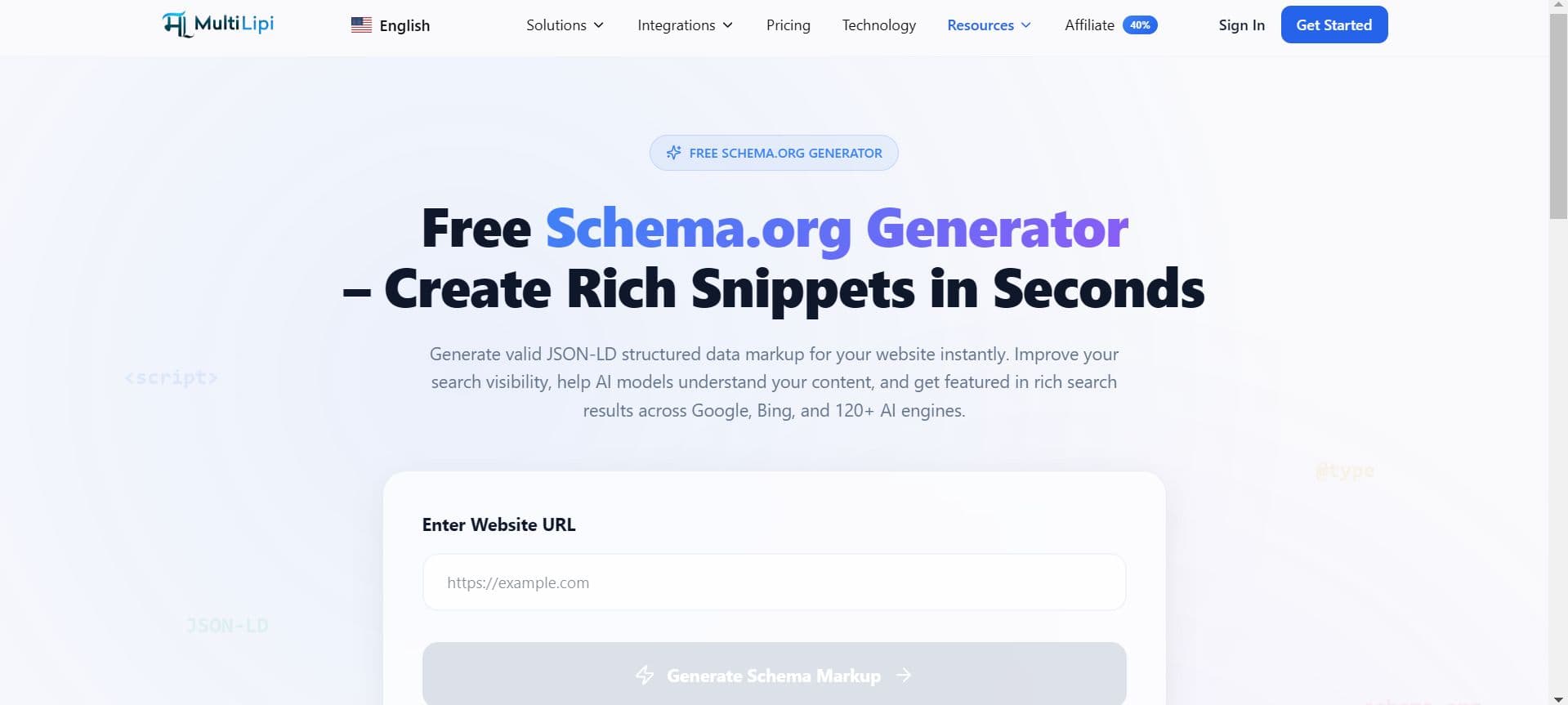 Free JSON-LD Schema Generator: Create Google-Compliant Structured Data Instantly